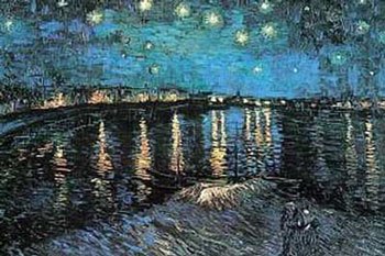 Starry Night Over the Rhone, 1888